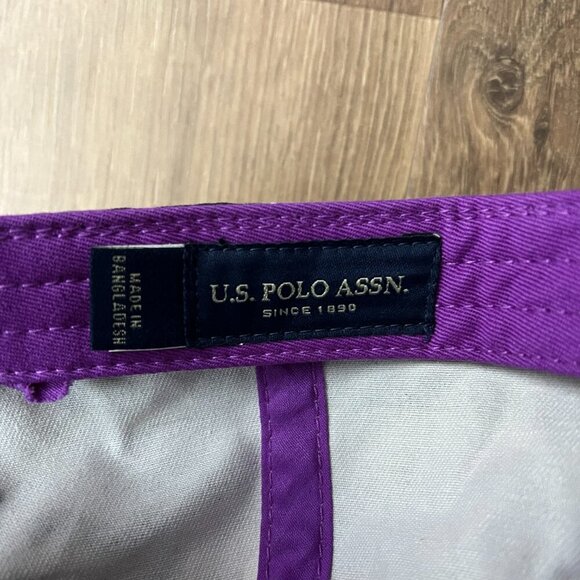 Polo Assn. Gray Camo Baseball Cap with Embroidered Logo - Picture 6 of 8